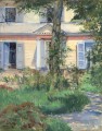 The House at Rueil Realism Impressionism Edouard Manet
